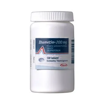 IBUMETIN ÕHUKE POLÜMEERKATTEGA TBL 200MG N100