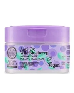 NATURA SIBERICA Blueberry Antioxidant Peeling Face Pads 20pcs