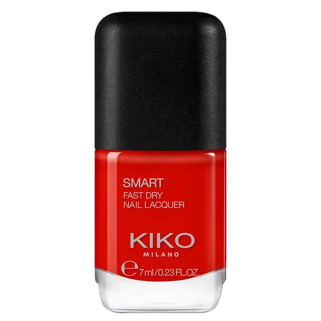 KIKO MILANO Smart Fast Dry Nail Polish No.64 Deep Red 7ml