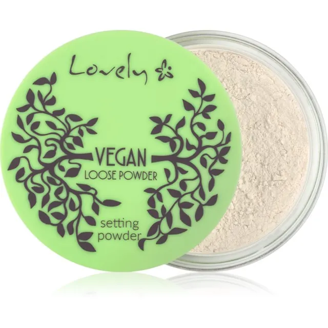 Lovely Vegan Loose Powder Läbipaistev puuder
