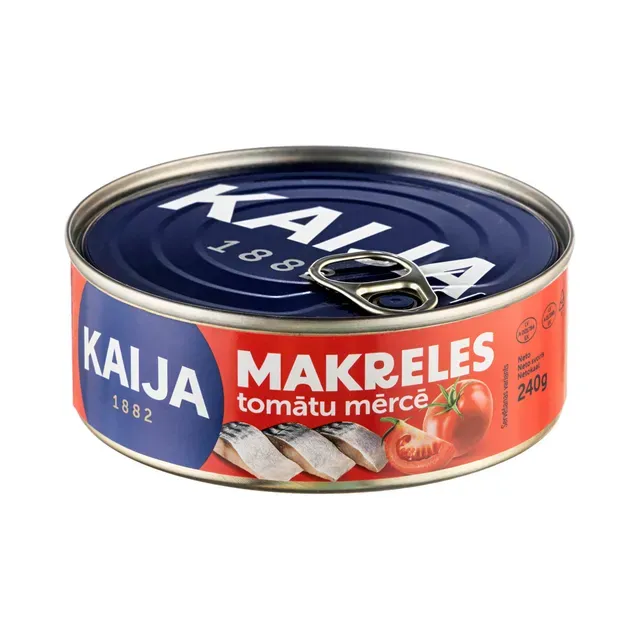 Skumbria tomatikastmes EO, KAIJA, 240 g