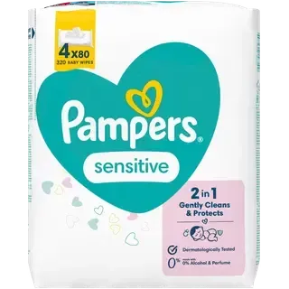 Pampers Sensitive niisked salvrätikud 320 tk