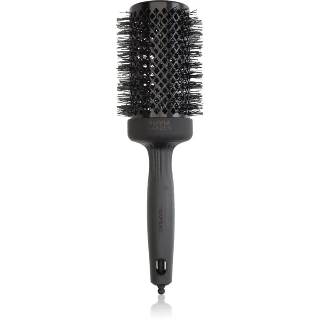 Olivia Garden Expert Blowout Shine Full Black Ümmargune pintsel juustele Ø 55 mm 1 tk
