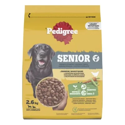 Koerte kuivtoit Pedigree Senior 2,6kg