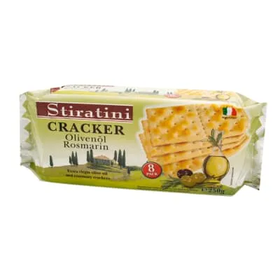Kreekerid oliiviõli-rosmariini Stiratini 250g
