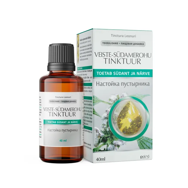 PAIRA VEISTE-SÜDAMEROHU TINKTUUR 40ML