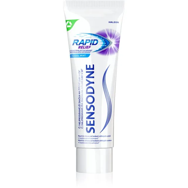 Sensodyne Rapid Cool Mint Fluoriidiga hambapastad tundlikele hammastele 75 ml
