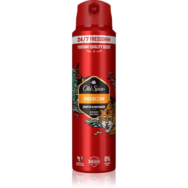 Old Spice Tigerclaw Deodorant ja kehapihusti meestele 200 ml