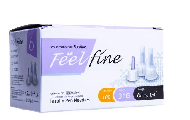 INSULIININÕELAD SMS FEELFINE 31G 6MM N100