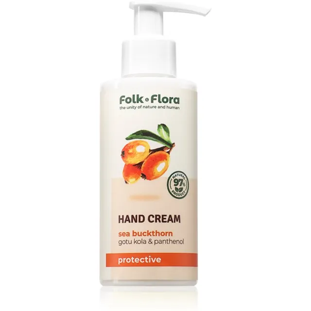 Folk & Flora Sea Buckthorn Kaitsev kätekreem toitva toimega 150 ml