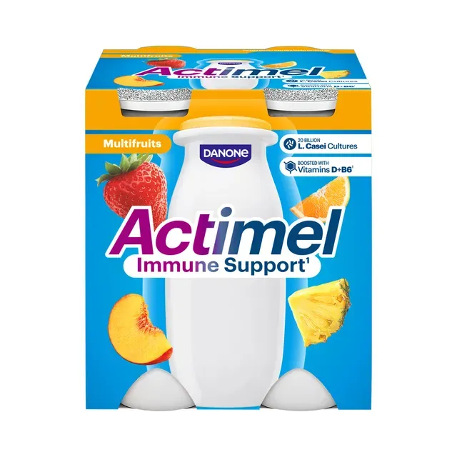 Jogurtijook puuvilja 4x100g, ACTIMEL, 400 g