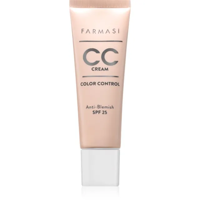 Farmasi Color Control Kirgastav CC kreem SPF 25 varjund 01 Light 30 ml