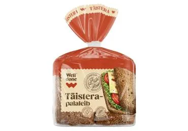 Täisterapalaleib WELL DONE, 220g