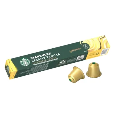 Kohvikap. Starbucks Creamy Vanilla 10tk, 51g