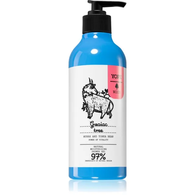 Yope Wood Guaiac Tree Niisutav dušigeel 400 ml