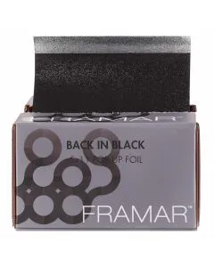 Back in Black krobelised fooliumilehed 12,7 x 27,9cm