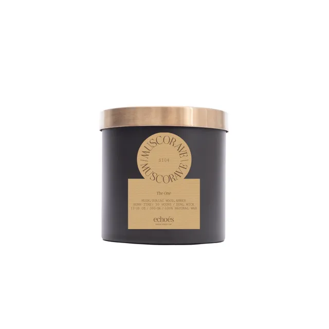Echoés Dual Wick Natural Candle