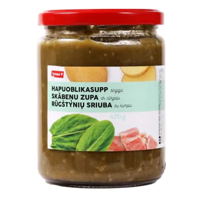 Hapuoblikasupp singiga Rimi 470g
