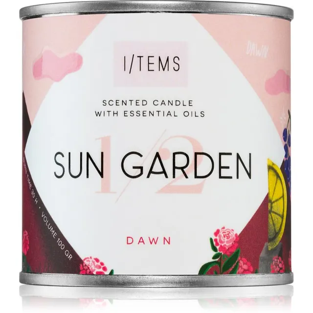 I/TEMS Artist Collection 1/2 Sun Garden lõhnaküünal 100 g