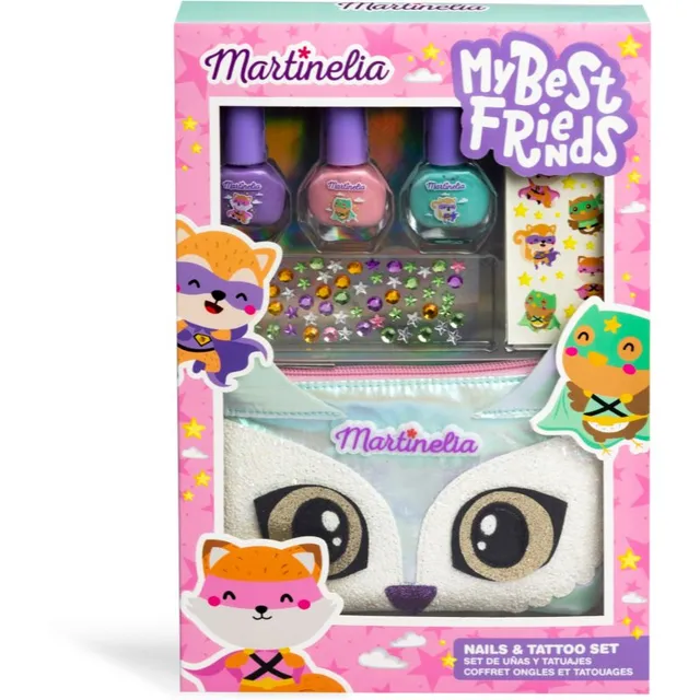 Martinelia My Best Friends Nails & Tattoo komplekt lastele 3+