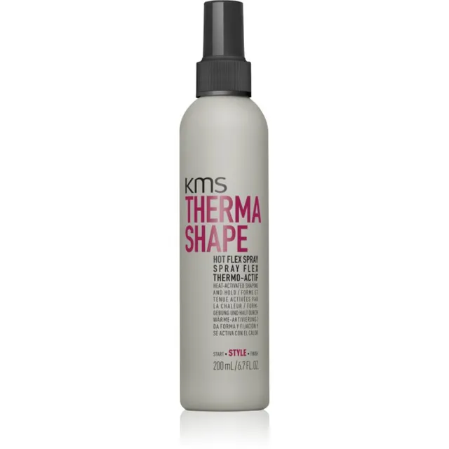 KMS Thermashape Hot Flex Spray Juukselakk kuumusega soengu tegemiseks 200 ml