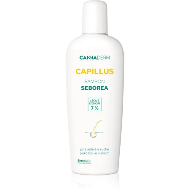 Cannaderm Capillus Seborea Shampoo Taimešampoon ärritunud peanahale 150 ml