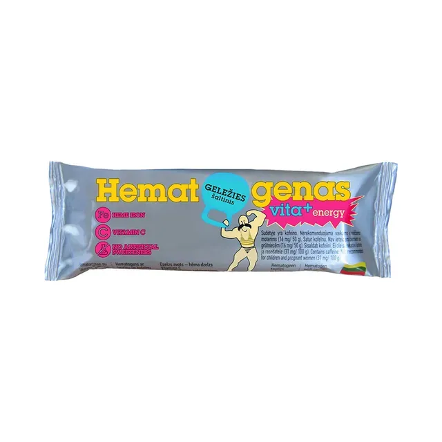 Hematogeen vita+ energy, HEMATOGEEN, 50 g