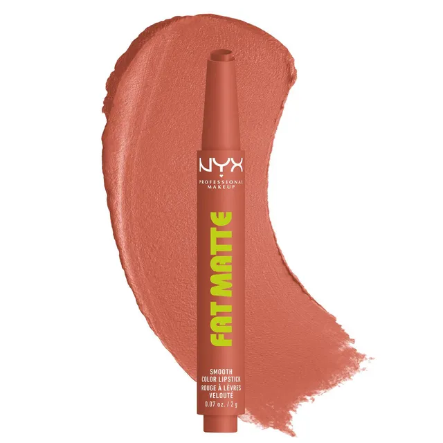 NYX Fat Matte Smooth Color Lipstick No.01 Cozy Whipped 2g