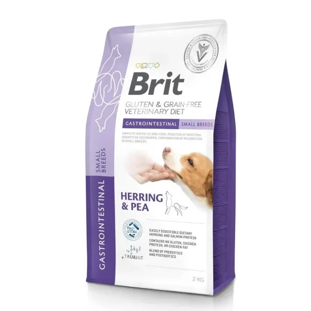Brit VD GF Gastrointestinal erisööt väikest kasvu koerale, 2 kg