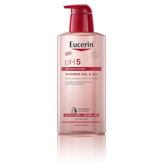 EUCERIN PH-5 DUSHIGEEL-ÕLI 400ML
