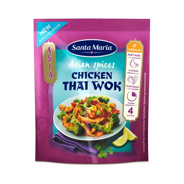 Thai Wok kana maitseainesegu, SANTA MARIA, 30 g