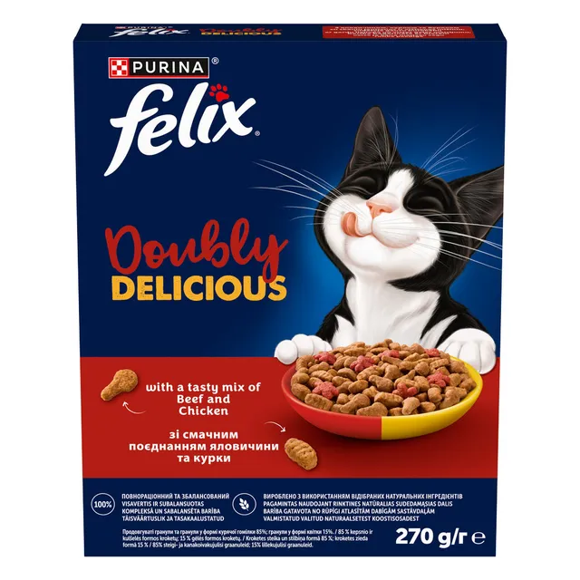 Felix täissööt veis, kana ja punapeet 270g