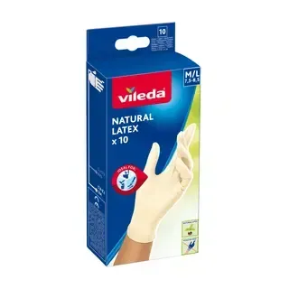 Vileda majapidamiskindad M/L 10tk lateks