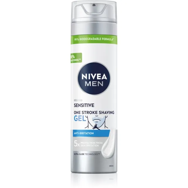NIVEA MEN Sensitive Rahustava toimega raseerimisgeel 200 ml