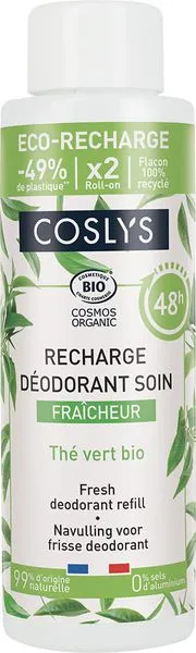Värskendav deodorant rohelise teega (täitepakend), ökoloogiline