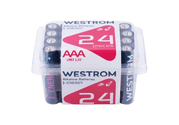 Patareid AAA LR6 WESTROM 24tk