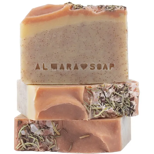 Almara Soap Natural Peeling Walnut Looduslik seep kooriva toimega 90 g