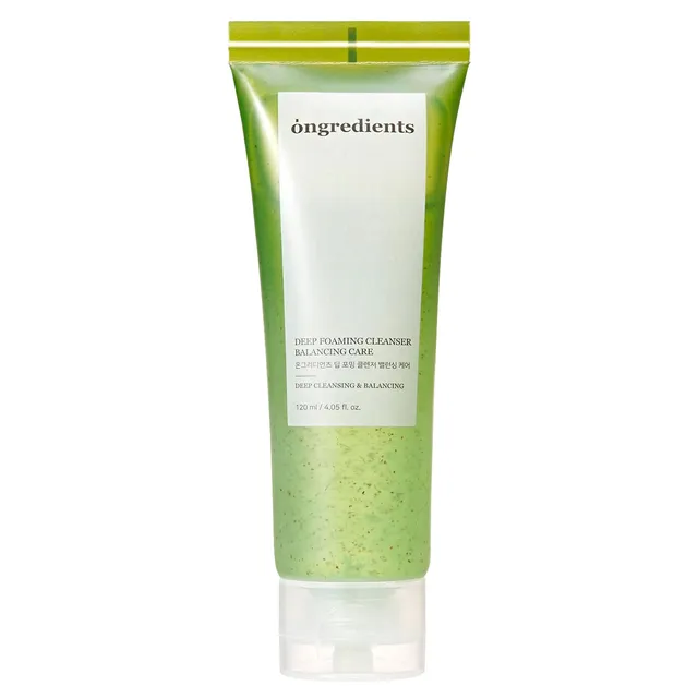 ONGREDIENTS Deep Foaming Cleanser Balancing Care 120ml