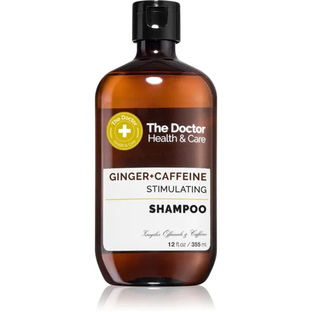 The Doctor Ginger + Caffeine Stimulating Tugevdav šampoon nõrkadele välja langema kippuvatele juustele kofeiiniga 355 ml