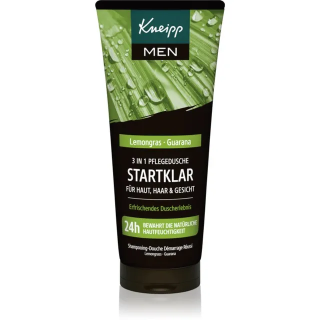 Kneipp Men Ready To Go Šampoon ja dušigeel kaks-ühes meestele 200 ml
