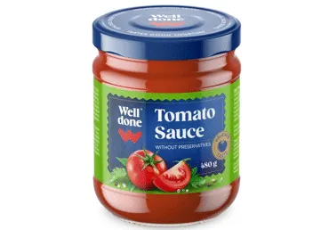 Tomatikaste WELLDONE 480g