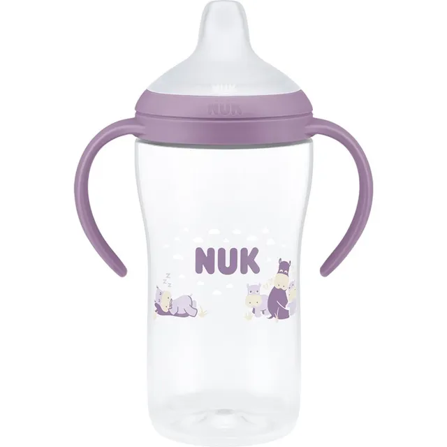 NUK Perfect Match Hippo õppimispudel temperatuuri reguleerimisega 6m+ 1 tk