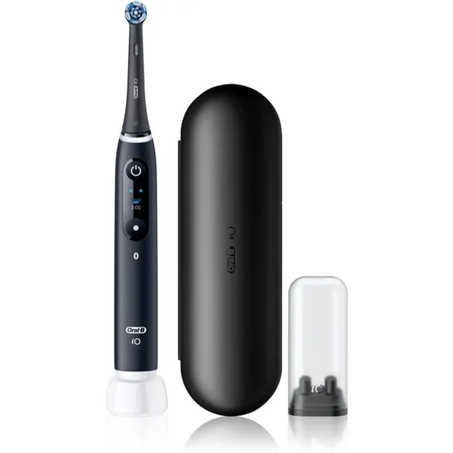 Oral-B iO6 Elektrihambahari koos ümbrisega Black Onyx