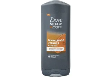 Dušigeel DOVE Men Sandalwood+Van 400ml