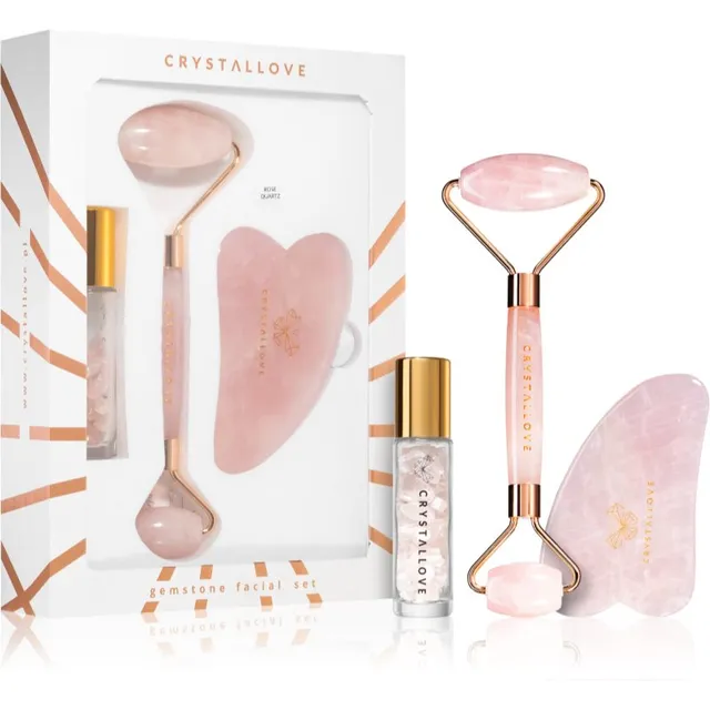 Crystallove Rose Quartz Beauty Set Nahahoolduskomplekt