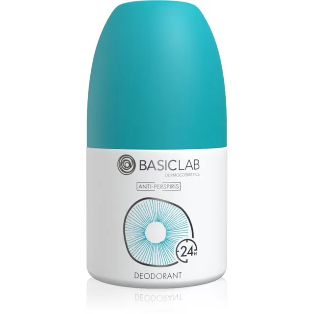 BasicLab Dermocosmetics Anti-Perspiris Rulldeodorant 24-tunnise kaitsega 60 ml