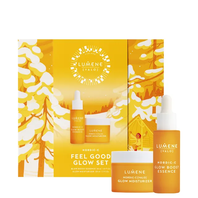 LUMENE Valo Nordic-C Feel Good Glow komplekt