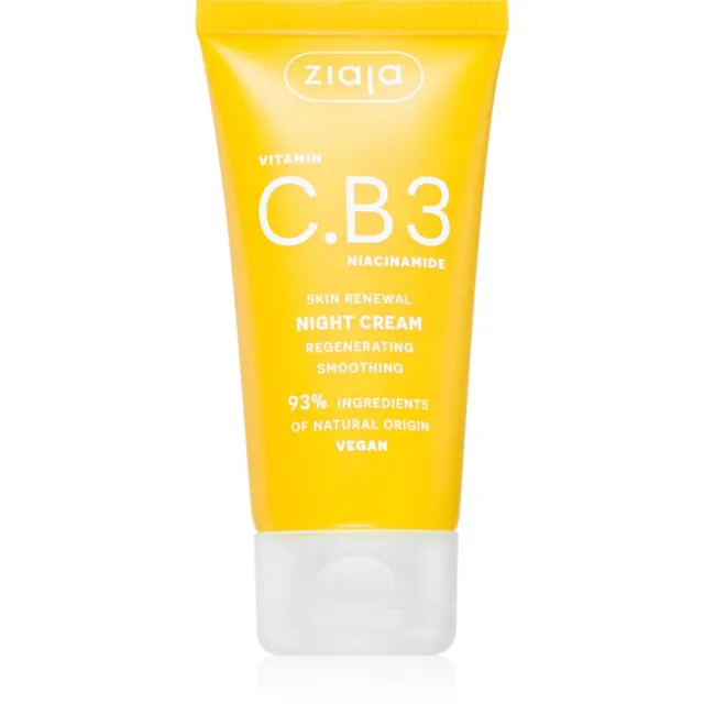 Ziaja Vitamin C.B3 Niacinamide Öökreem-mask 50 ml