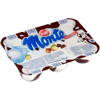 Zott Monte šokolaadi-pähkli piimadessert, 55 g, 1 TK