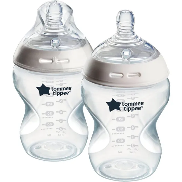 Tommee Tippee Natural Start Anti-Colic beebipudel Slow Flow 0m+ 2x260 ml